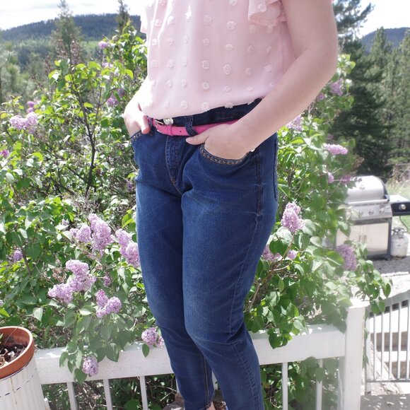 Plus Women's Seven Est.1964 Dark Washed Jeans - Picture 3 of 11